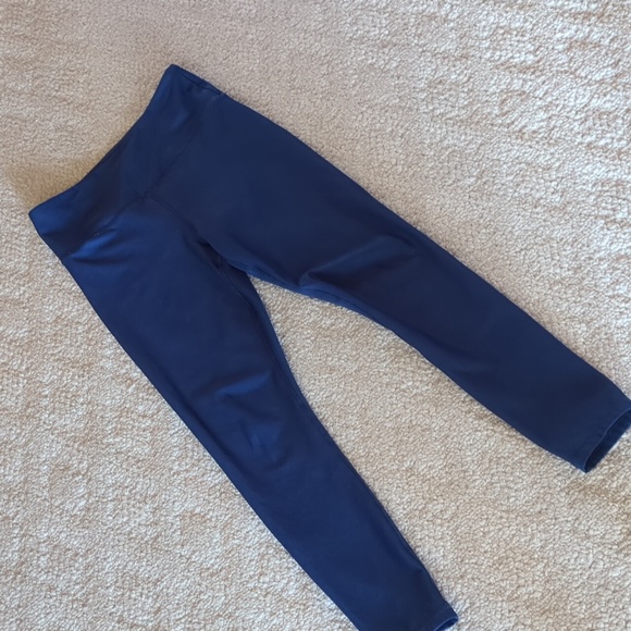 Zyia Navy leggings - size 6/8 - Picture 1 of 4